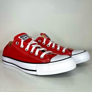 Brand New Red Converse with box unisex Women’s size 8/ Men’s size 6